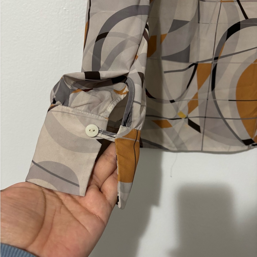 Abstract Patterned Women's Blouse - image 2